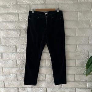 J. Jill Black Velvet Pants Size 8 P-23